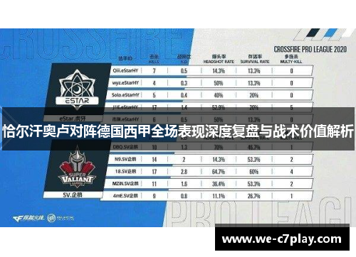 恰尔汗奥卢对阵德国西甲全场表现深度复盘与战术价值解析